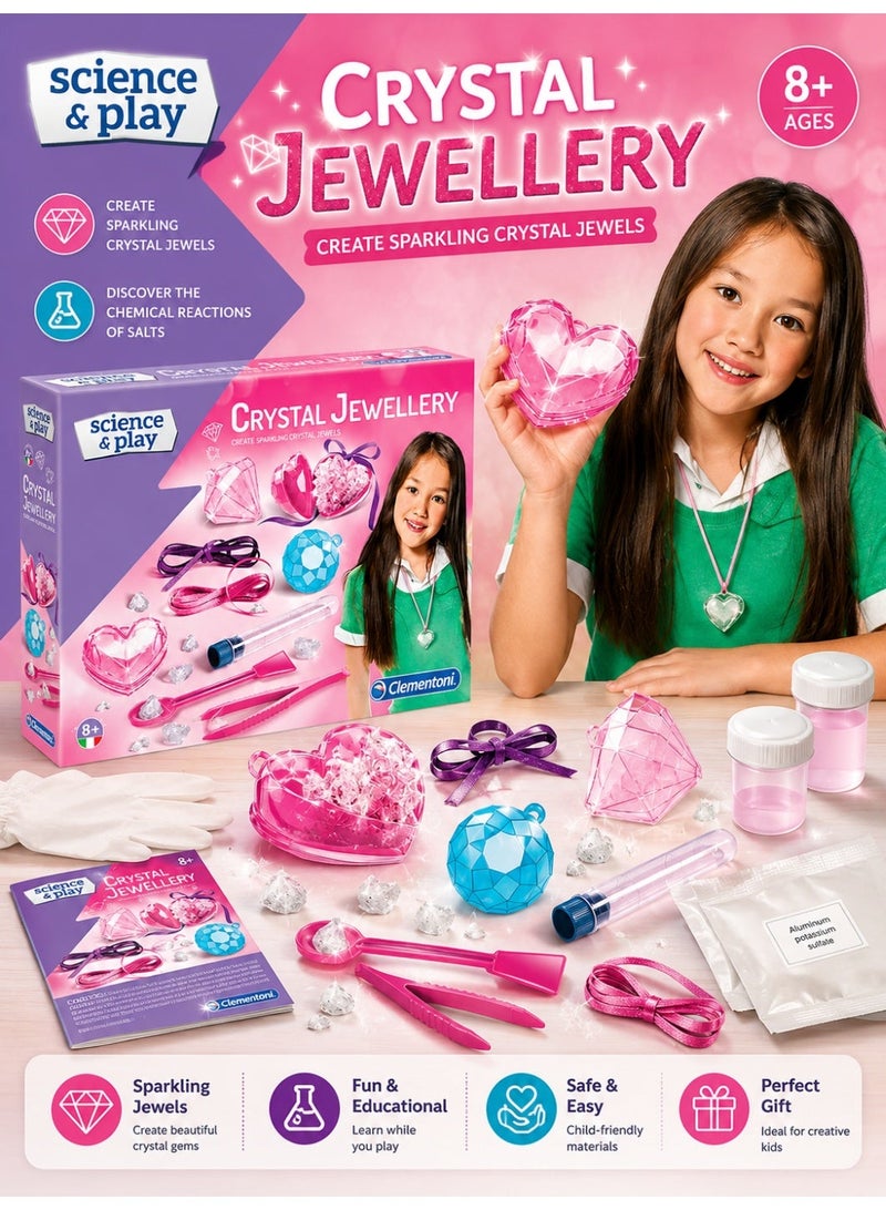 Clementoni Crystal & Gems Lab – Fun & Educational Science Kit for Kids - Image 1