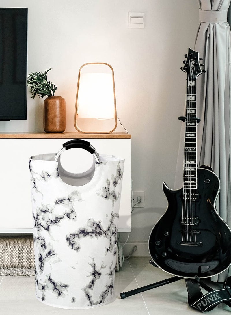 BORTONY Laundry Bag Dirty Clothes Basket Laundry Hamper Oxford Cloth with Handles Toys Storage Bucket Durable for Bathroom Bedroom Balcony Kitchen - Image 3