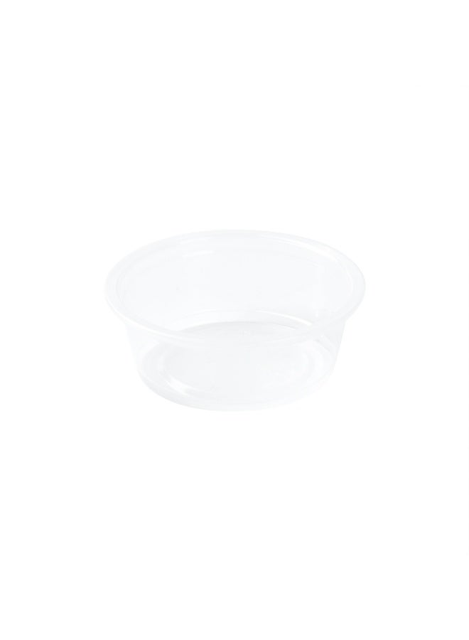 Restaurantware RW Base 1.5 Ounce Sauce Cups, 2000 Microwave-Safe Condiment Cups - Crack-Resistant, Disposable, Clear Plastic Portion Cups, For Samples, Sauces, Or Toppings, Lids Sold Separately - Image 1