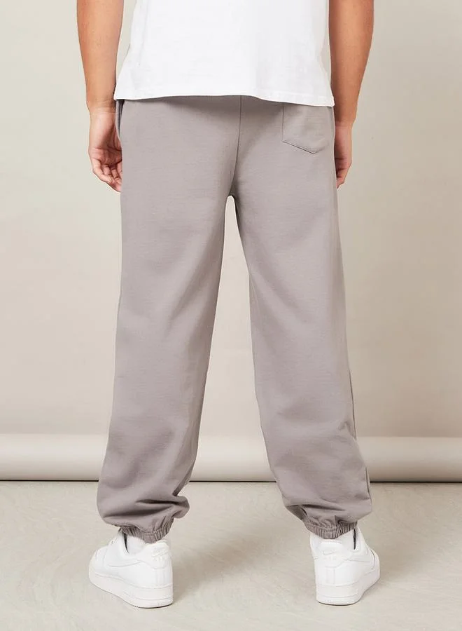 Styli Relaxed Fit Joggers in French Terry