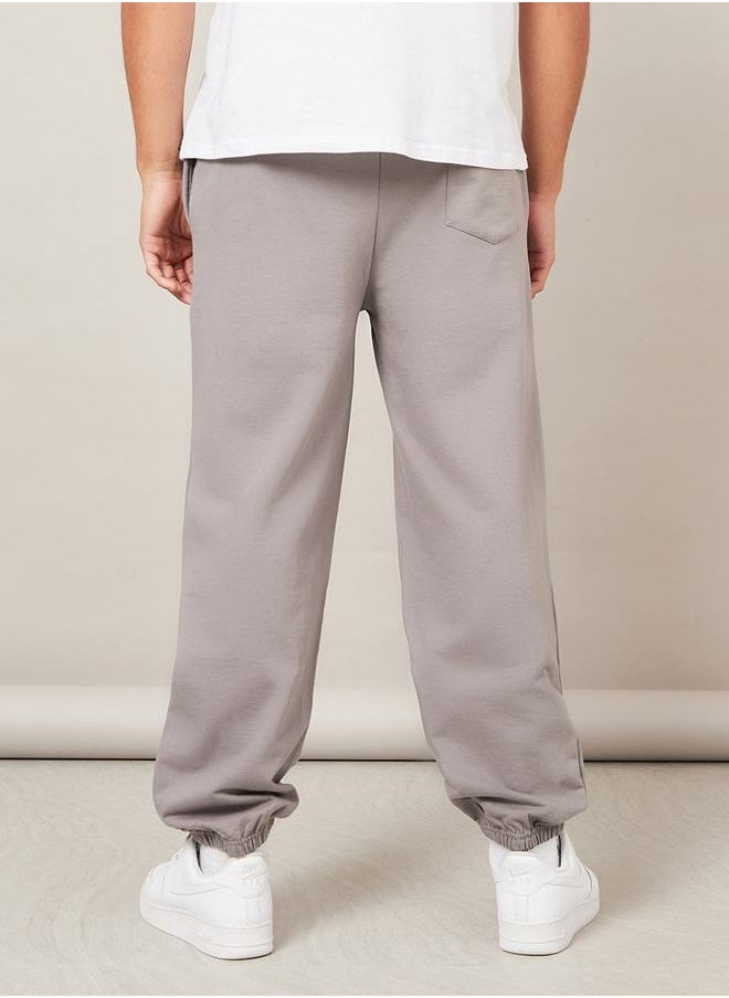 Styli - Relaxed Fit Joggers in French Terry - Image 1