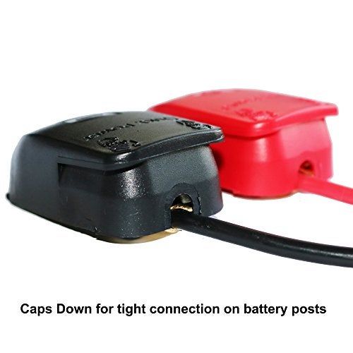 MOTOPOWER MP69011 Battery Quick Release Connectors Battery Quick Disconnect Terminals (Red & Black) - Image 4