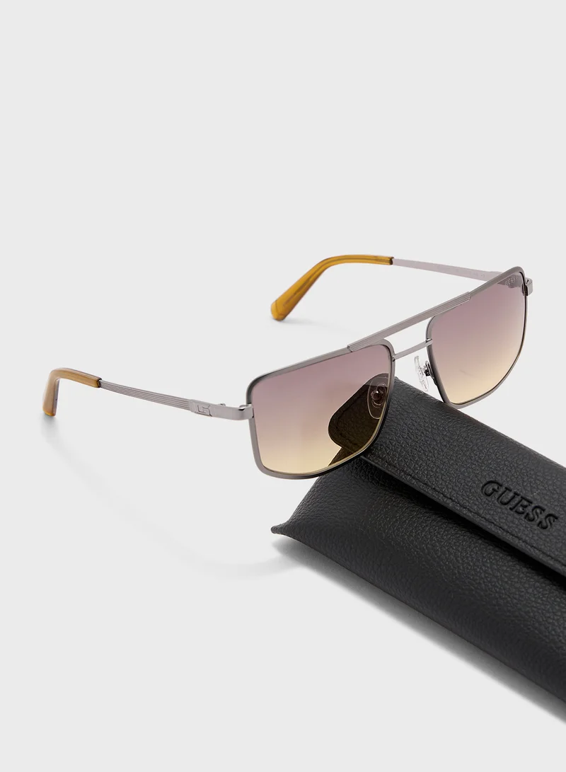 GUESS Pentagon Sunglasses