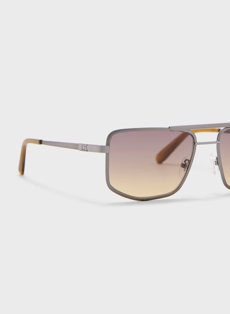 GUESS Pentagon Sunglasses