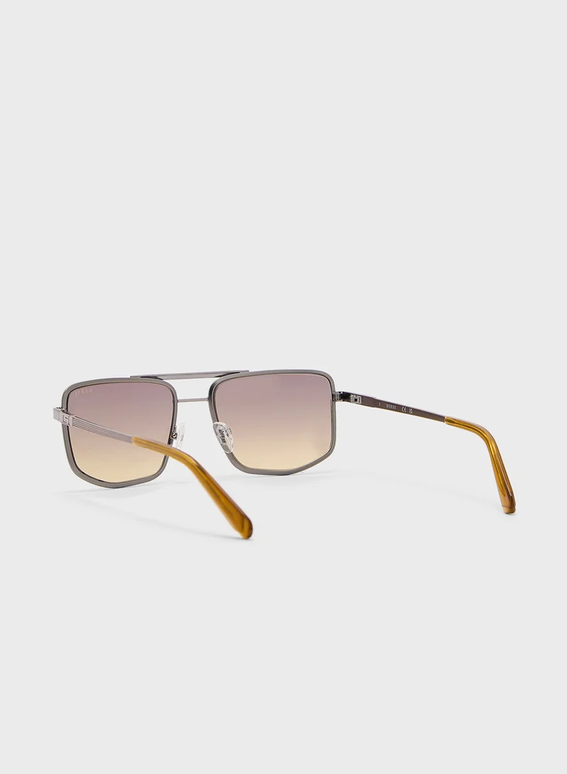 GUESS Pentagon Sunglasses