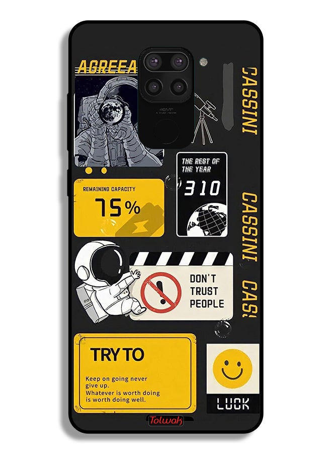 Tolwak Xiaomi Redmi Note 9 Protective Case Cover Astronaut Agreeable - Image 2