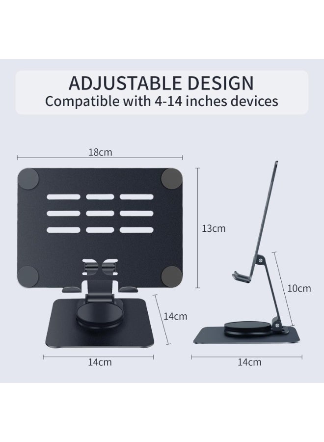 ستاند لابتوب معدني قابل للطي والدوران - Image 3