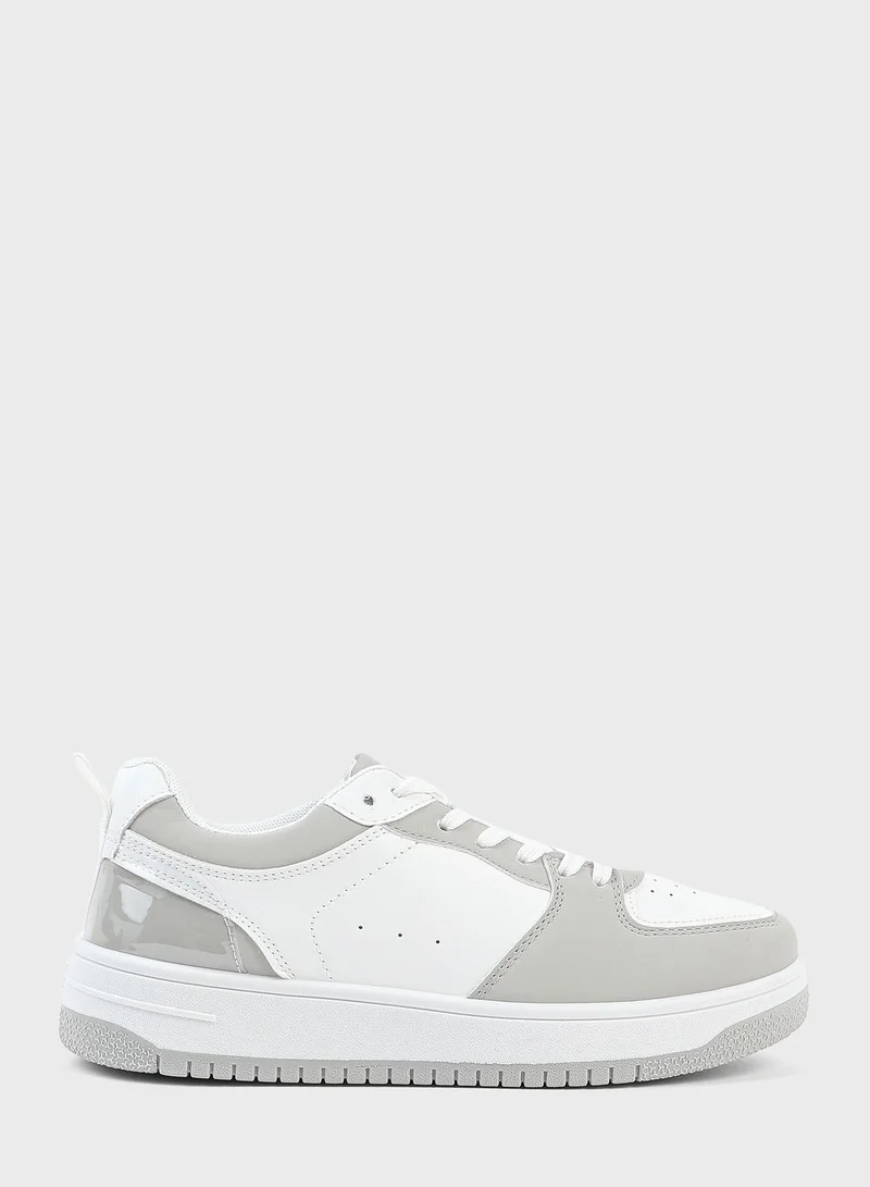 Ardene Lace Up Low Top Sneakers