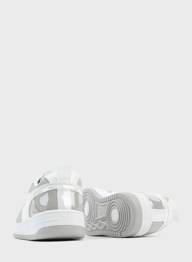 Ardene Lace Up Low Top Sneakers