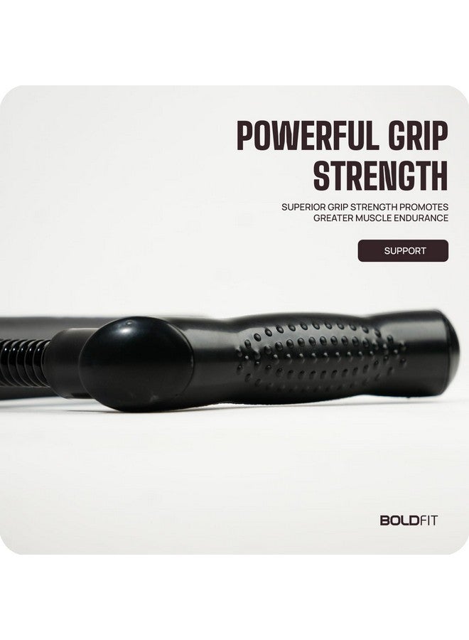 BOLDFIT Forearm Strengthener Wrist Exercise Equipment Arm Strengthener Grip Strengthener Fitness Equipment Home Gym Equipment For Men & Gym Equipment For Women Grip Workout Forearm Wrist Grip, Black - Image 5