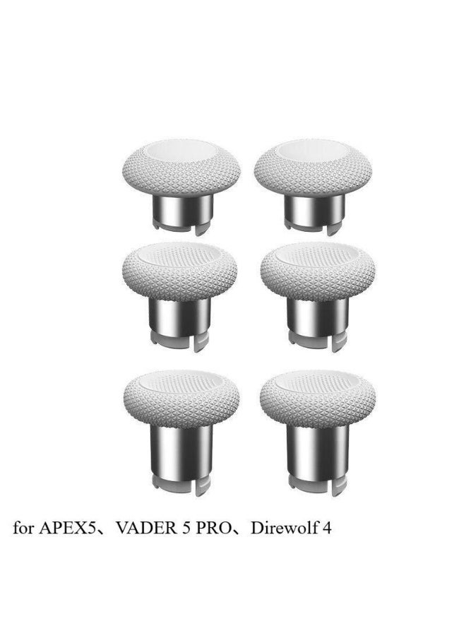 Flydigi Apex 5 Replacement Joystick for Gamepad, White - Image 1