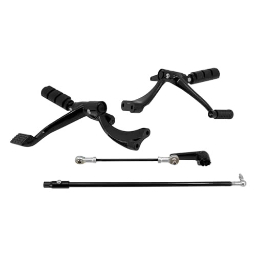 CARGLETRUE Forward Controls Accessories Pegs Levers Linkages Fit For Harley Sportster Iron XL 883 1200 2004 2005 2013 2014 2015 2016 2017 2018 2019 2020 2021 2022 (2014-2022) - Image 1