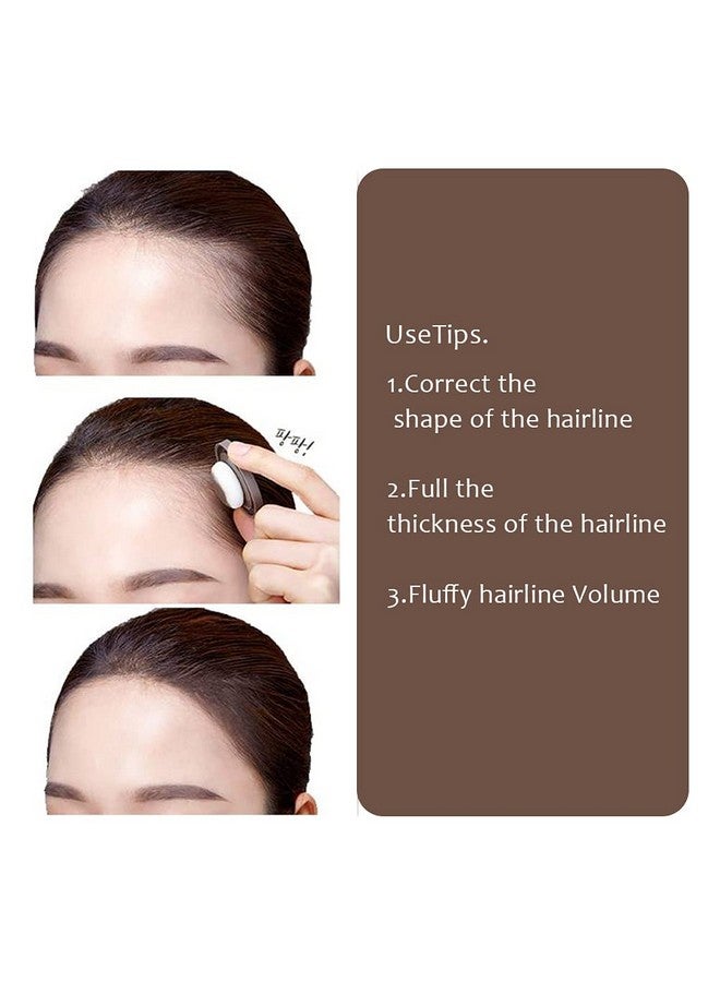 gowwim Hairline Gray Root Touch-Up Powder - Instantly Color Shadow Cover, Thin Hair Concealer, Hair Root Dye (4g) - Image 2