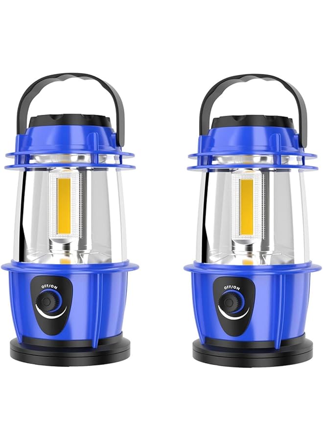 KASTWAVE 2 PCS LED Camping Lamp Outdoor LED Camping Lamp Battery Powered 300 Lumen Emergency Lighting Portable Outdoor Lighting Outdoor Lighting Camping Accessories[Energy Class A+++] - Image 1