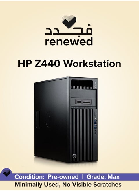 RENEWED - HP Z440 WORKSTATION - CPU INTEL XEON E5-2680 V4 - RAM 16 GB DDR4 - HARD 256 GB SSD - VGA NVIDIA GTX 1060 6 GB - POWER SUPPLY 700W