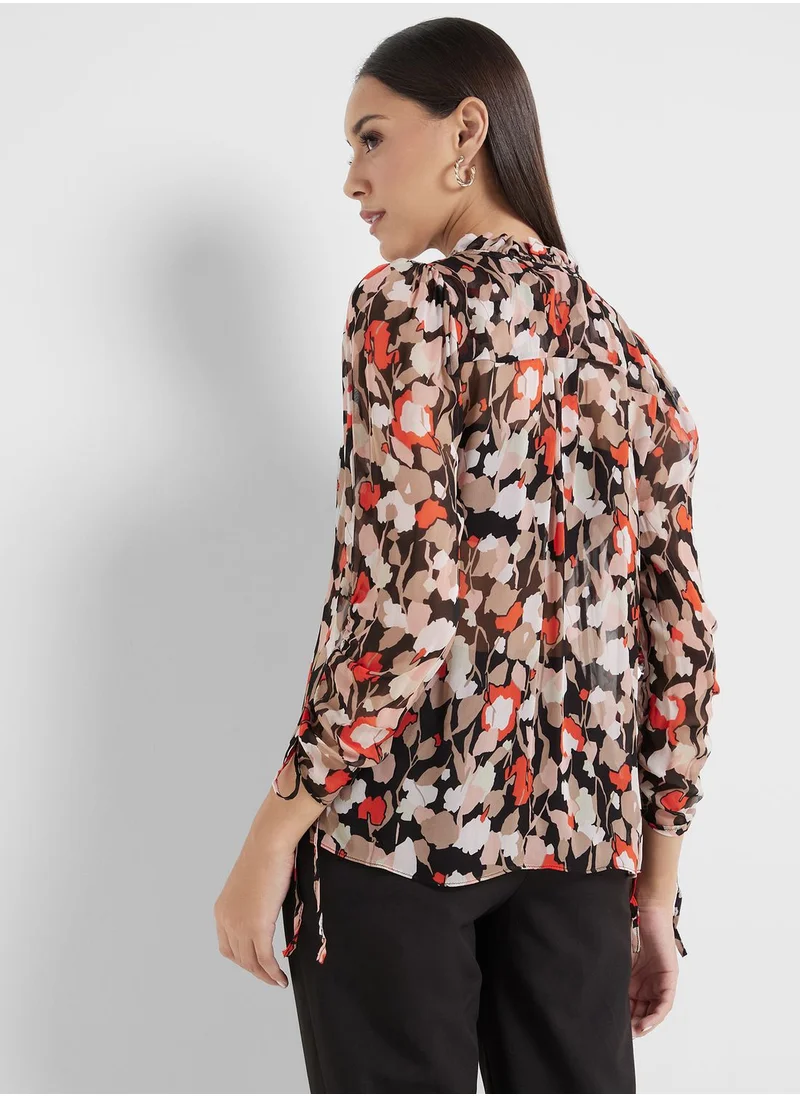 Ted Baker Floral Print Top