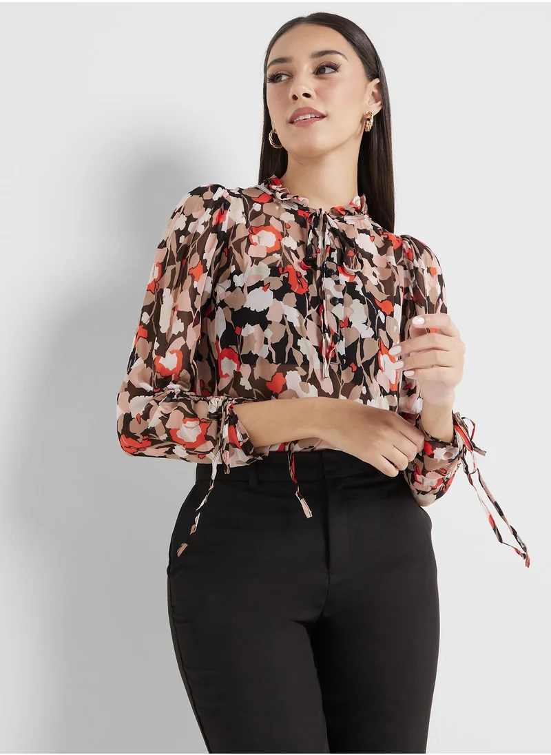 Ted Baker Floral Print Top