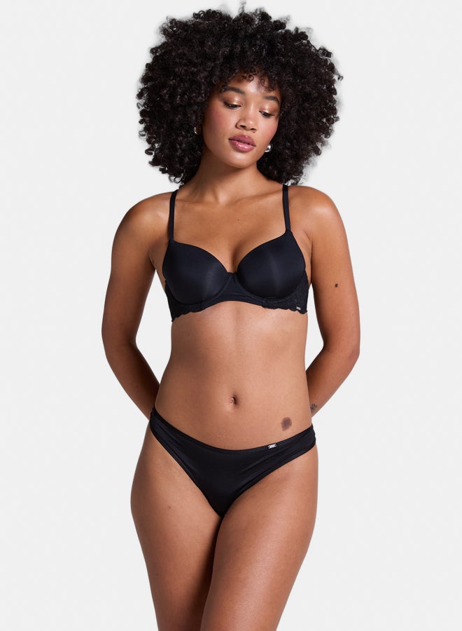 hunkemoller Secret Lace Padded Underwired Bra  - Image 4
