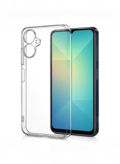 ZORIK ZORIK Clear Case Cover for Samsung Galaxy A06 6.7 inch, Soft Ultra Slim Fit Shockproof Crystal TPU Protective Bumper Skin Suits Side Fingerprint  - Image 1