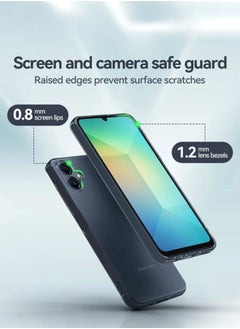 ZORIK ZORIK Clear Case Cover for Samsung Galaxy A06 6.7 inch, Soft Ultra Slim Fit Shockproof Crystal TPU Protective Bumper Skin Suits Side Fingerprint  - Image 3