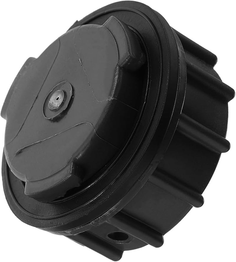 سدادة تصريف بلاستيكية ثقيلة للصناديق الخارجية للنفايات، غطاء مقاوم للتسرب باللون الأسود - Image 1