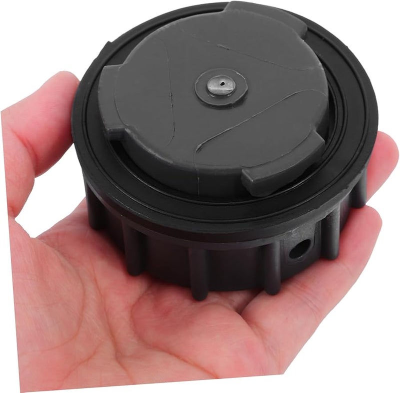 سدادة تصريف بلاستيكية ثقيلة للصناديق الخارجية للنفايات، غطاء مقاوم للتسرب باللون الأسود - Image 5