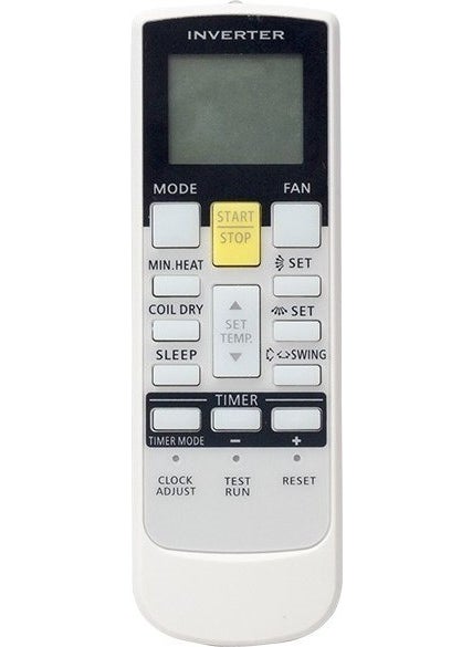 Fujitsu AR-RA1J1E.AR-RAE3E.AR-RAE4E.AR-RAH2E.AR-RAE7E Remote Control