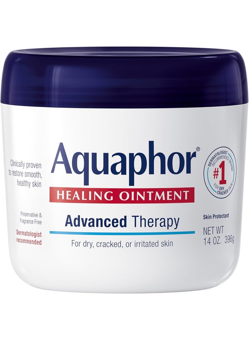 Aquaphor Healing Ointment Skin Protectant (14oz, 396g) - Image 1