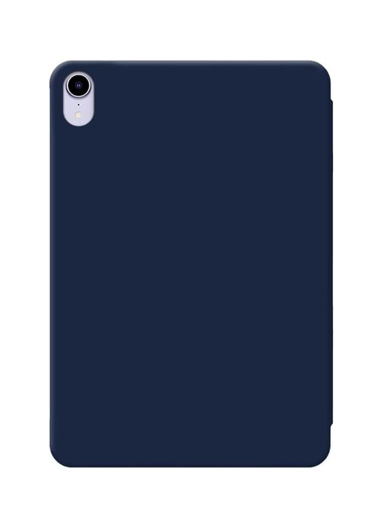 DUSALA for iPad mini 6 Case, Slim Stand Protective Leather Smart Cover Case (iPad mini 6 / iPad mini 2021, Blue) - Image 4