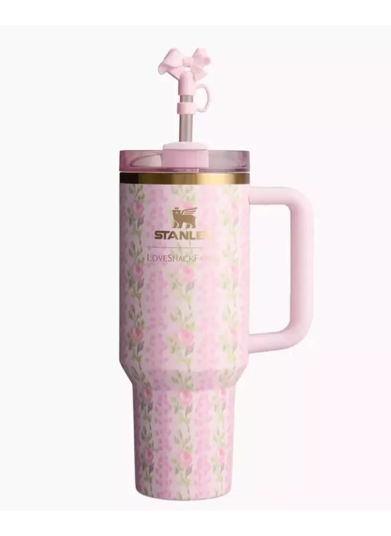 Stanley - Stanley Cup X LoveShackFancy limited edition Blooming Heirloom made of 40 oz stainless steel - Image 1