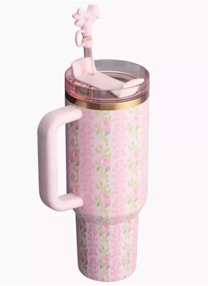 Stanley - Stanley Cup X LoveShackFancy limited edition Blooming Heirloom made of 40 oz stainless steel - Image 1
