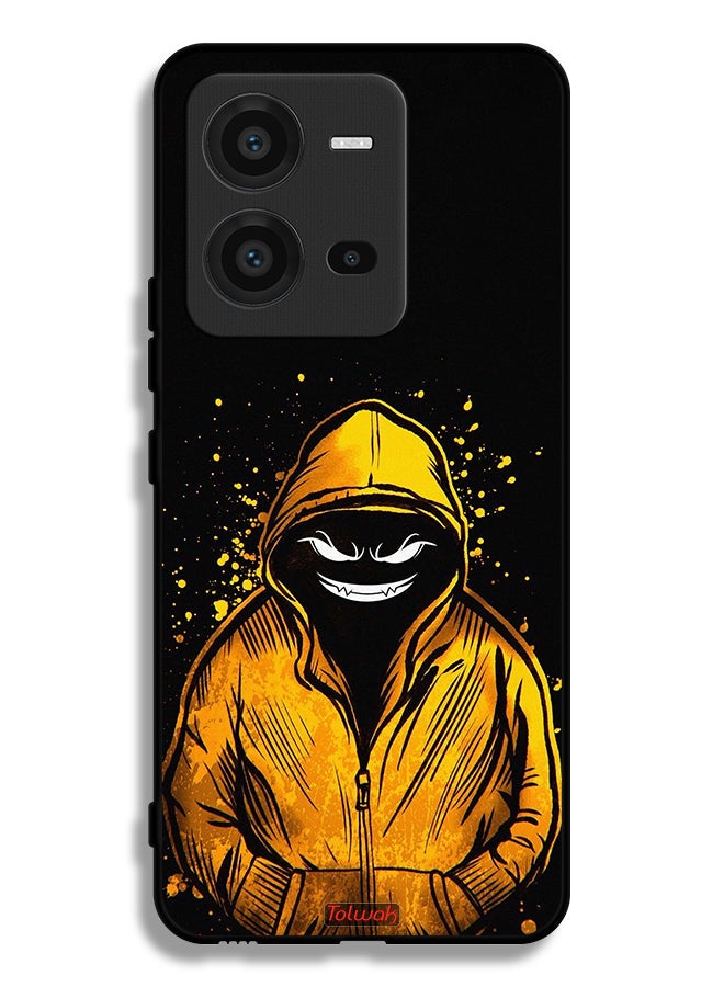Tolwak Vivo V25 5G Protective Case Cover Marshmallow Boy Art - Image 2