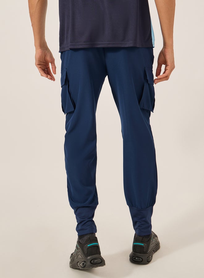 ستايلي اكتيف بنطلون رياضي كارجو منسوج بلون سادة - Image 5