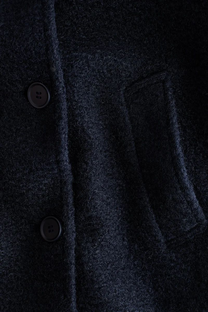 H&M  Brushed funnel-collar jacket for Women | Best Price UAE