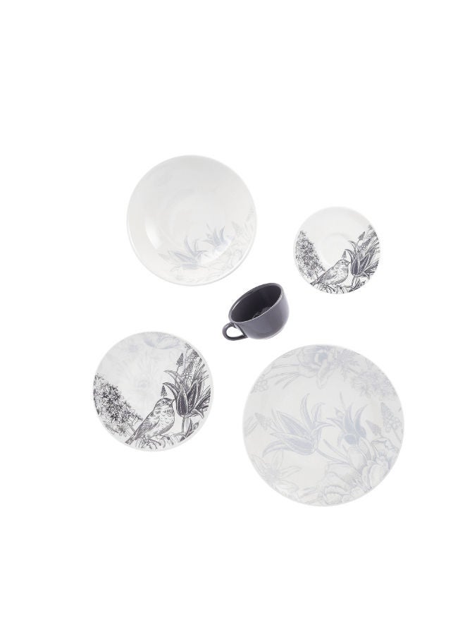 ريو طقم بورسلان 20 قطعة  يخدم 4 أشخاص - Image 2