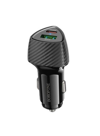 BOROFONE BZ31C Solid PD30W Type-C + QC3.0 USB Car Charger(Black) - pzsku/ZB190141CA91443905AEBZ/45/1744373672/fbb9cdc0-c9fc-40b9-bf57-84731c96bb5f