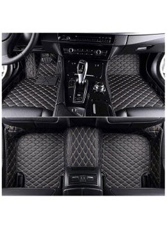 WINCA Car Floor Mats Compatible With Toyota Corolla 2014-2018 PVC Leather Floor Mat Non-slip Foot Mats Weather Color Available (Black)  - Image 2