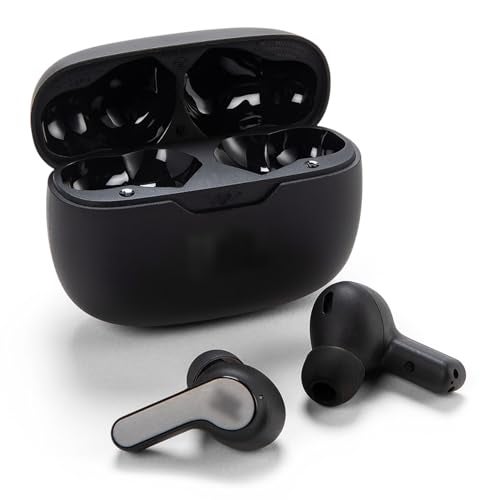 NANLANFAN Replacement Silicone Ear Tips for JBL Vibe Beam 2 / JBL Vibe Beam/JBL Vibe 200TWS / JBL Wave Beam Wireless Earbuds, 3 Pairs (S/M/L, Black) - Image 2
