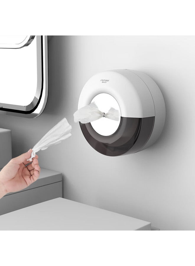 Interhasa! E51016 Central Tissue Box, Commercial Large Roll Paper Dispenser, Wall-mounted, For Public Restrooms, Hand Towel Dispenser - Image 3