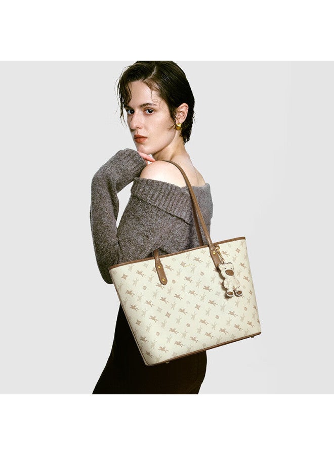 نوسيل Nucelle Pegasus Tote Bag تصميم جديد عالي السعة، مناسب لطلاب الجامعات، التنقل، حقيبة كتف، هدية عيد الميلاد وعيد الميلاد - Image 1
