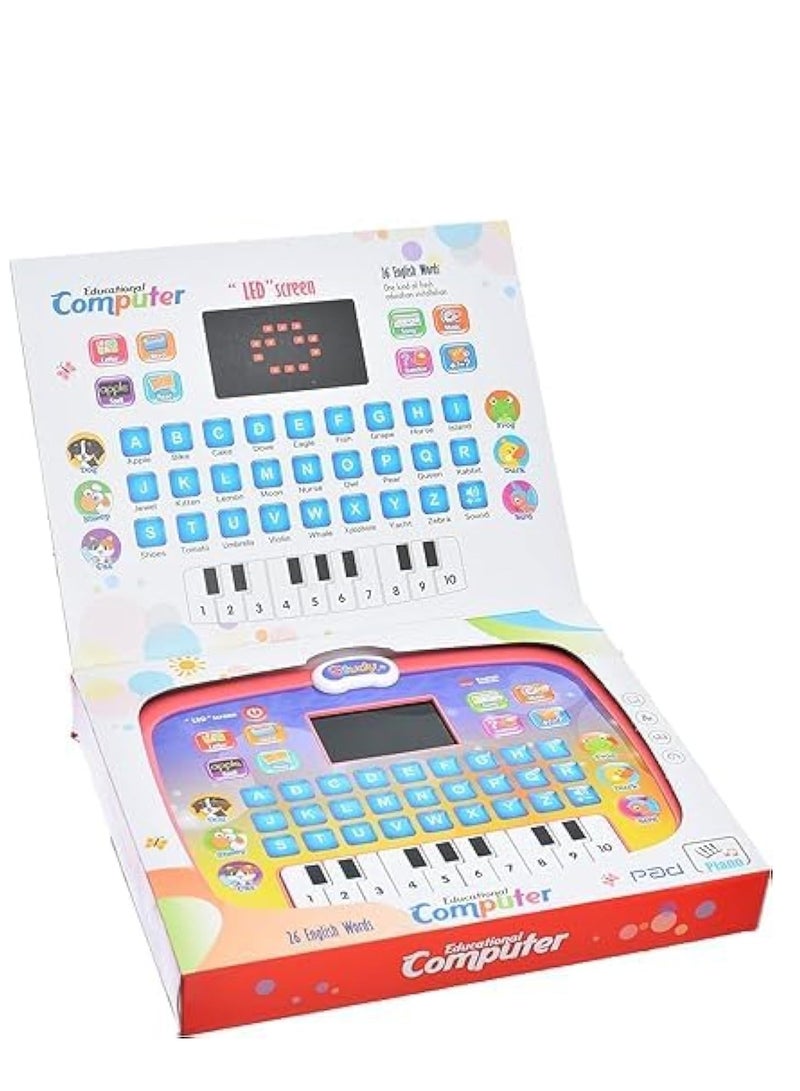 Tablet Game for Kids - Interactive Letter and Number Learning Game with Music, Sounds and Words for Children Ages 3 and Up