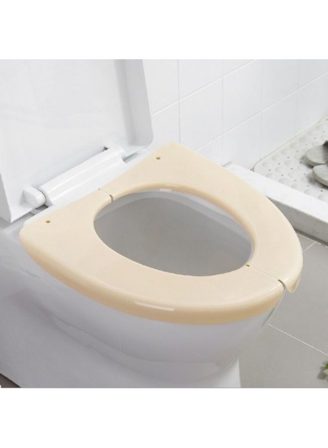 نيبمينينت غطاء مقعد حمام مضاد للماء مصنوع من البلاستيك وقابل للحمل ومناسب للسفر متعدد الألوان 42x8x19سم - Image 1