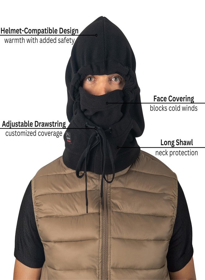 Alpine Swiss Fleece Ski Mask Balaclava Winter Sport Face Head Cover Helmet Hood Neck Warmer Windproof for Men and Women - Image 5