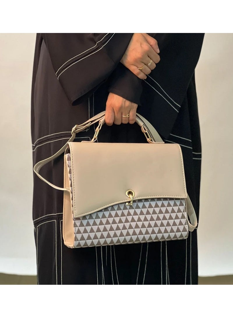 DubaiGallery Crossbody Bags for Women Large Ladies PU Shoulder Bags Crossbody Top Handle Tote Bucket Bag Hobo Bags Handbags, multi