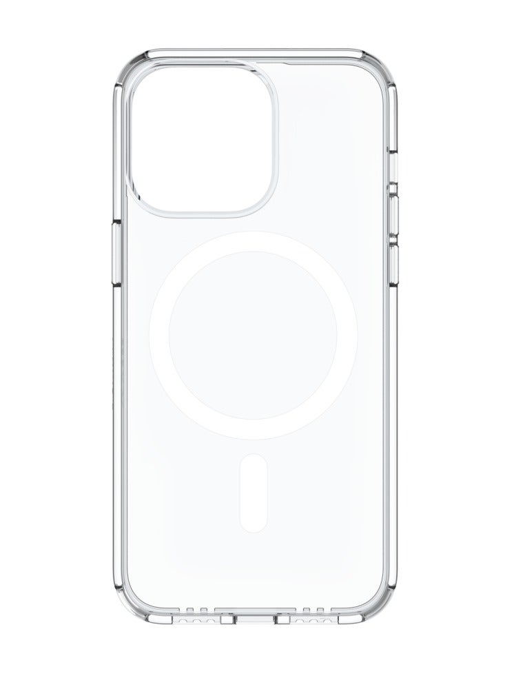 Mass Mas Crystal Clear Mag Safe Transparent Cover for iPhone 15 Pro - Image 1
