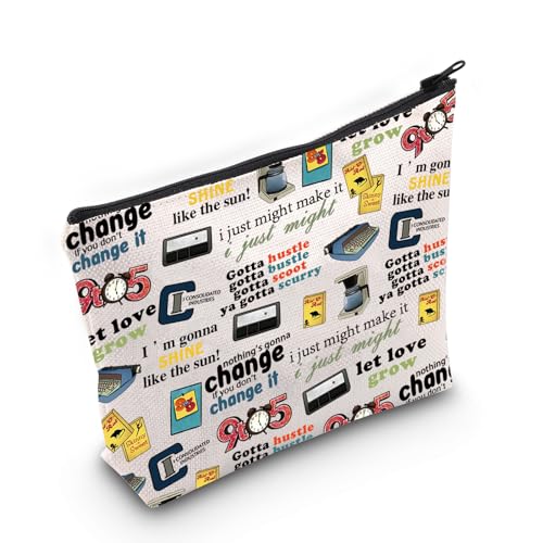 MNIGIU Musical Inspired Gift Musical Theater Quotes Makeup Zipper Pouch for Actor Actressshine like - Image 1