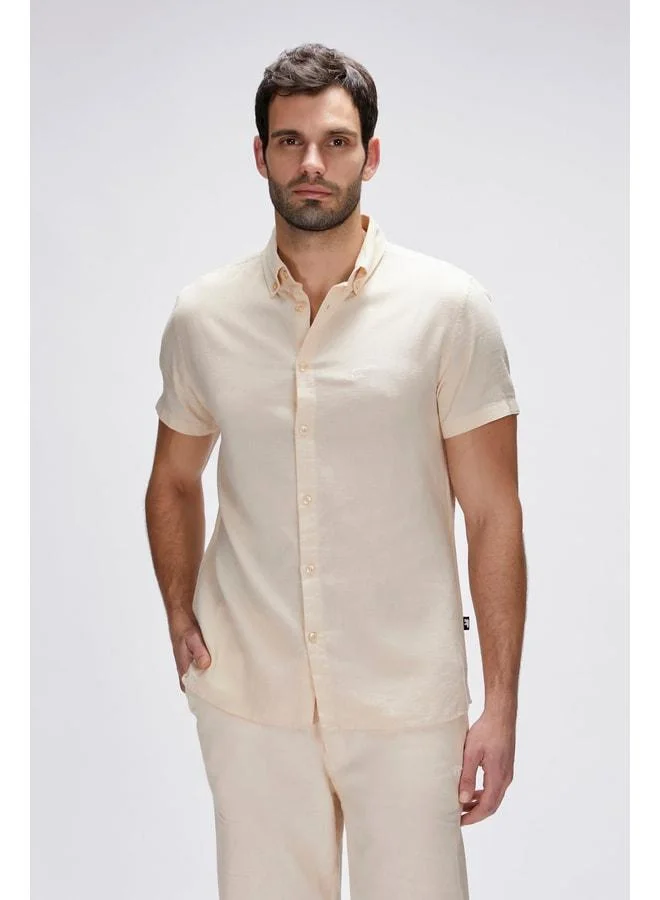 Bad Bear  Tindra Beige Short Sleeve Men's Shirt. for Men | Best Price UAE