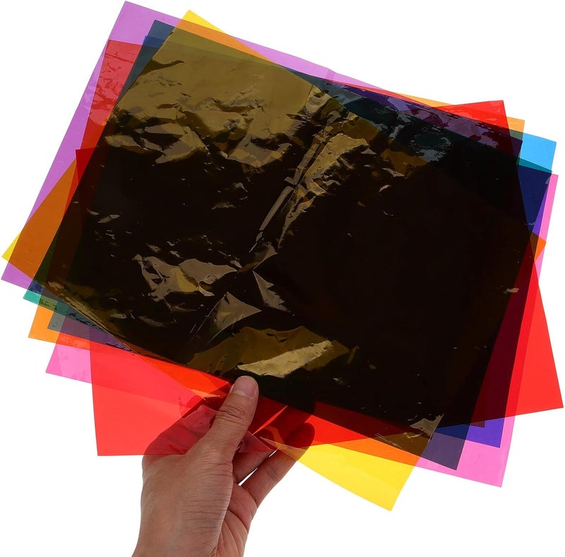TOMETURE 21 Sheets Colored Cellophane Wrap Paper A4 29x21cm Candy Wrapping Sheets for DIY Crafts Party Decoration Wrapping - Image 4
