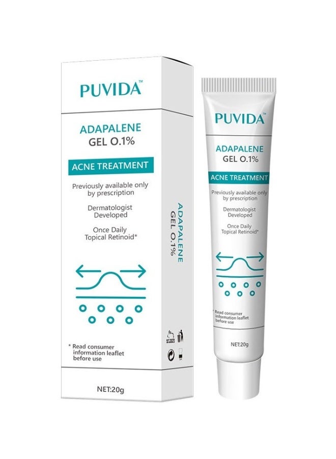 PUVIDA Acne Treatment Acne Control Cream for Face - Acne Gel Fast Absorbing Spot Treatment - Reduces Blemishes & Breakouts - Without Over Drying - Image 1