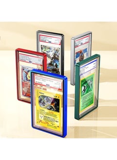 Generic For American Treasure Dream PSA Card Protective Cover Metal Magnetic Double-Sided Glass Artifact Baby Cartoon New-Color:Purple-Applicable Models:Psa [thin Card 35bt] Magnetic Style  - Image 3